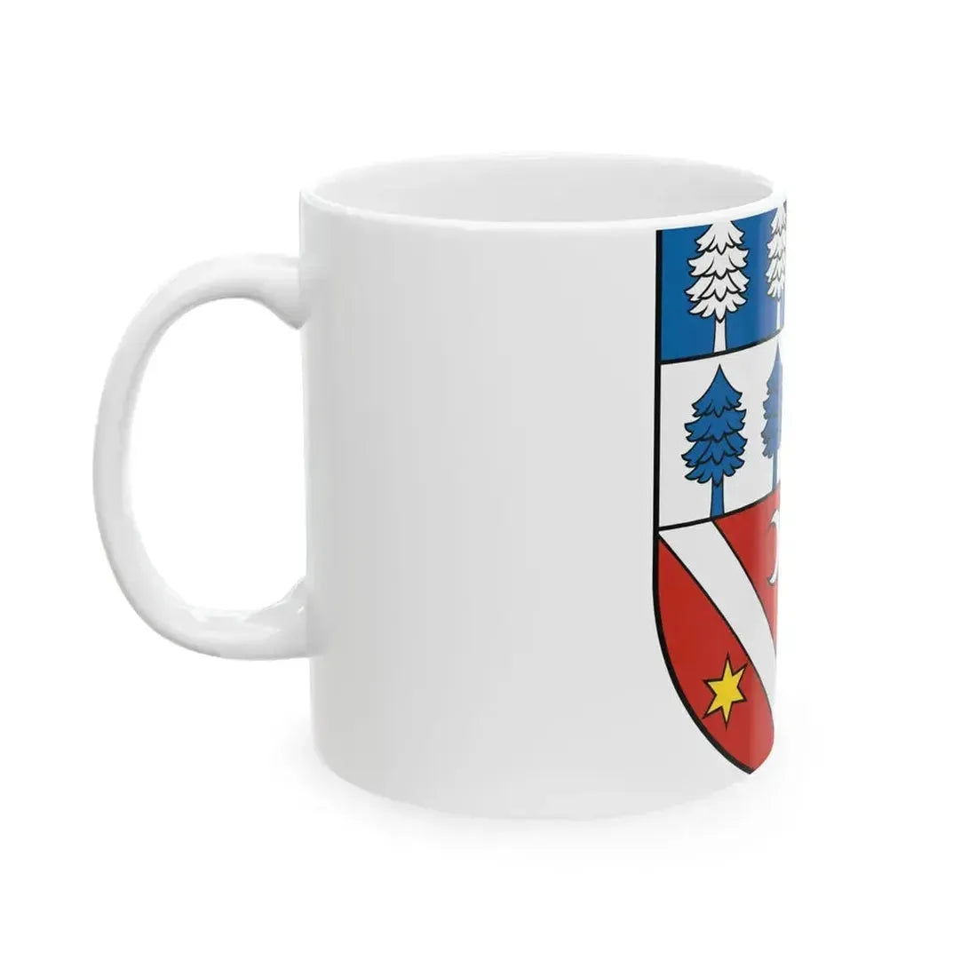 Coat Of Arms Of Banska Bystrica Region (Slovakia) White Coffee Mug - Go Mug Yourself