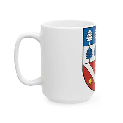 Coat Of Arms Of Banska Bystrica Region (Slovakia) White Coffee Mug - Go Mug Yourself
