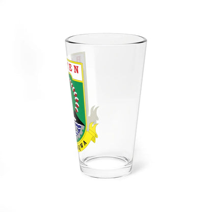 Coat of arms of Banten (Indonesia) (Coat of Arms) Pint Glass 16oz - Go Mug Yourself