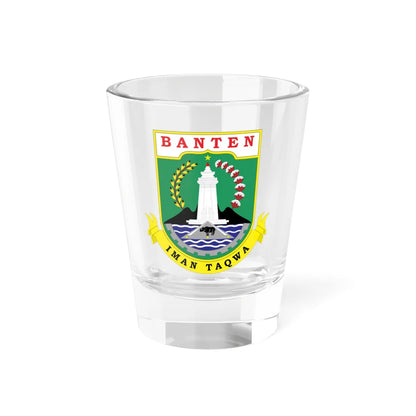 Coat of arms of Banten (Indonesia) (Coat of Arms) Shot Glass 1.5oz 1.5oz - Go Mug Yourself