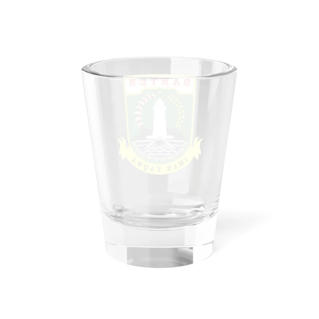 Coat of arms of Banten (Indonesia) (Coat of Arms) Shot Glass 1.5oz - Go Mug Yourself