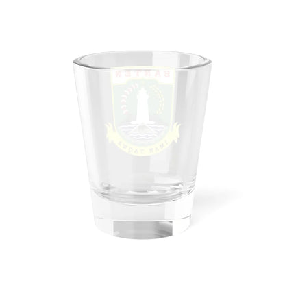 Coat of arms of Banten (Indonesia) (Coat of Arms) Shot Glass 1.5oz - Go Mug Yourself