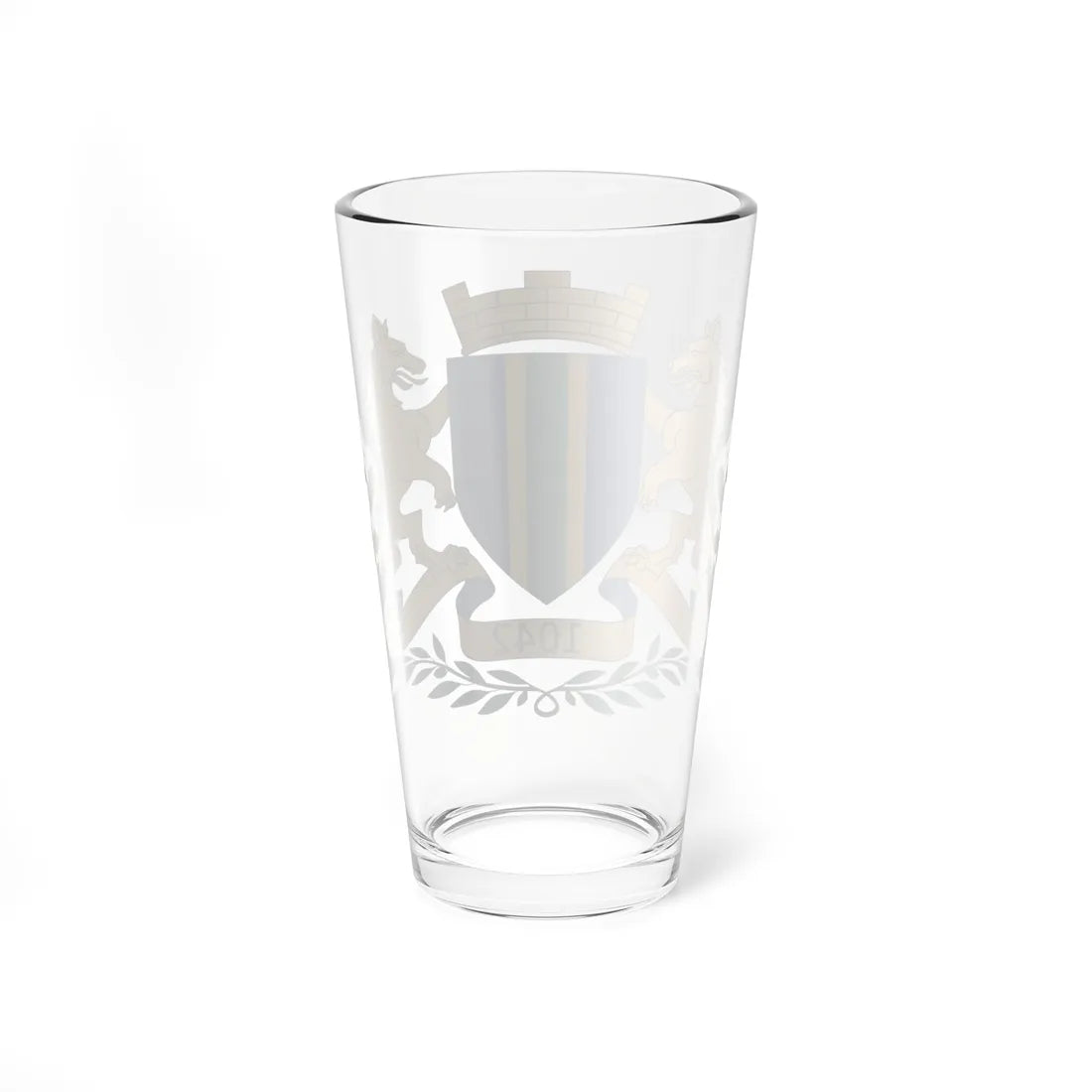 Coat of Arms of Bar Montenegro (Montenegro) (Coat of Arms) Pint Glass 16oz - Go Mug Yourself