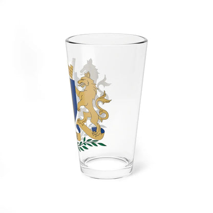 Coat of Arms of Bar Montenegro (Montenegro) (Coat of Arms) Pint Glass 16oz - Go Mug Yourself