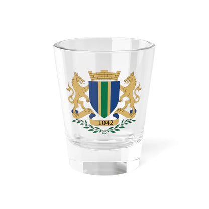 Coat of Arms of Bar Montenegro (Montenegro) (Coat of Arms) Shot Glass 1.5oz 1.5oz - Go Mug Yourself