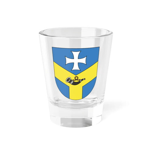 Coat of Arms of Barań Belarus (Belarus) (Coat of Arms) Shot Glass 1.5oz 1.5oz - Go Mug Yourself