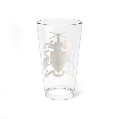 Coat of arms of Barbados - Pint Glass 16oz-Go Mug Yourself