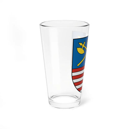 Coat of Arms of Bardejov (Slovakia) (Coat of Arms) Pint Glass 16oz - Go Mug Yourself