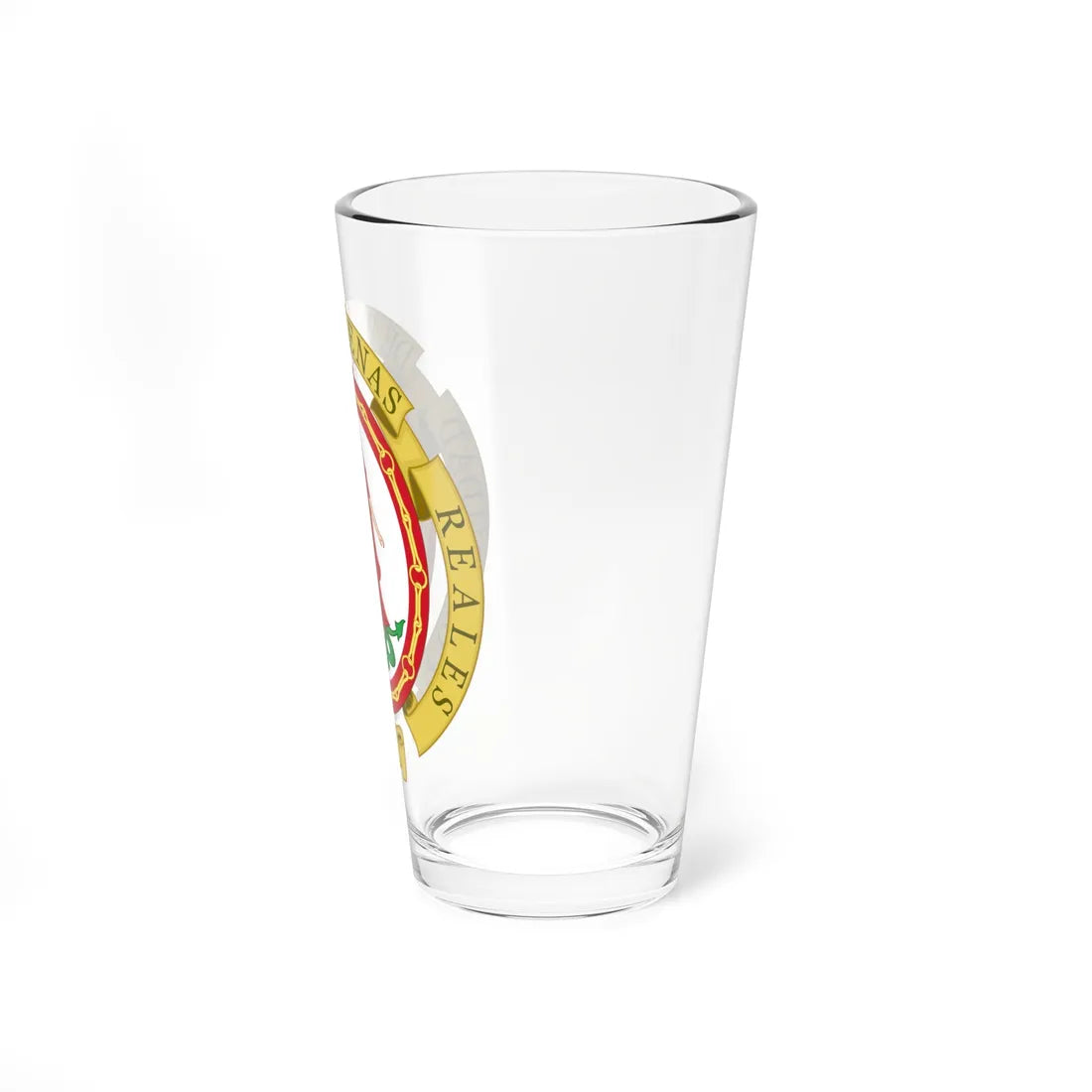 Coat of Arms of Bardenas Reales (Spain) (Coat of Arms) Pint Glass 16oz - Go Mug Yourself