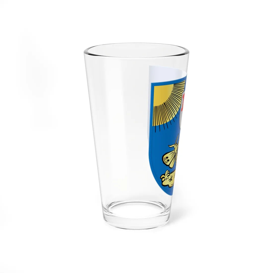 Coat of arms of Barneveld (Netherlands) (Coat of Arms) Pint Glass 16oz - Go Mug Yourself