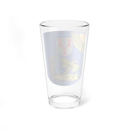 Coat of arms of Barneveld (Netherlands) (Coat of Arms) Pint Glass 16oz - Go Mug Yourself