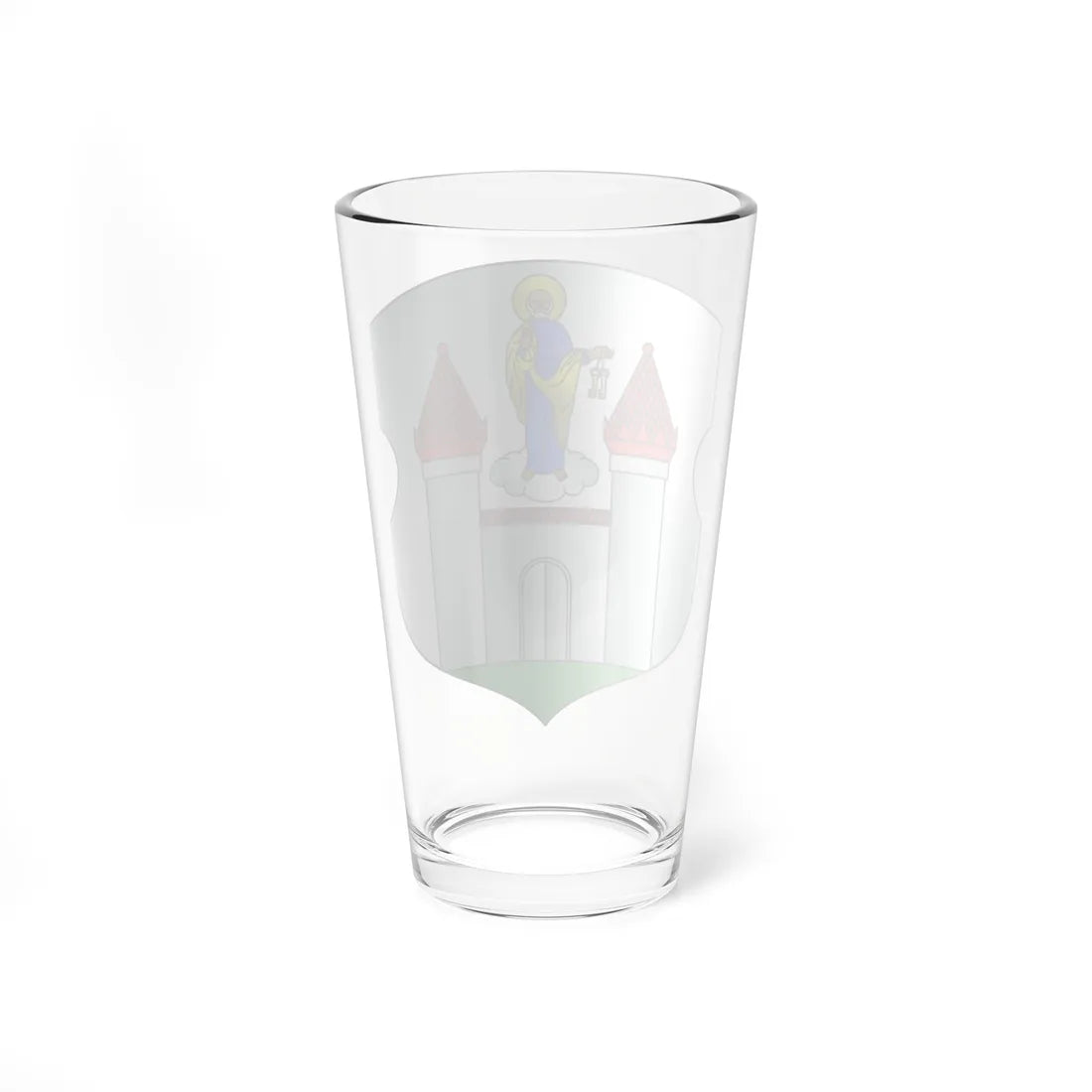 Coat of Arms of Barysaŭ (Belarus) (Coat of Arms) Pint Glass 16oz - Go Mug Yourself