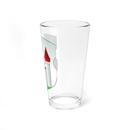 Coat of Arms of Barysaŭ (Belarus) (Coat of Arms) Pint Glass 16oz - Go Mug Yourself