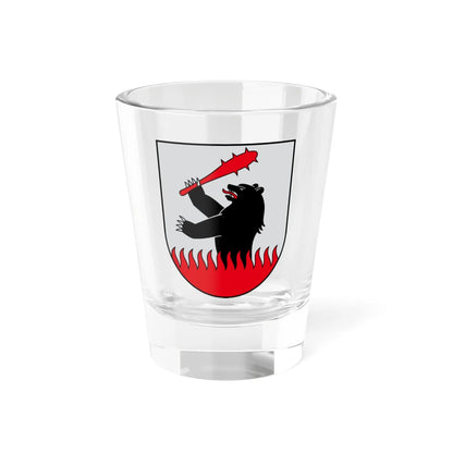 Coat of arms of Batakiai (Lithuania) (Coat of Arms) Shot Glass 1.5oz 1.5oz - Go Mug Yourself