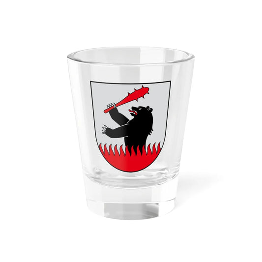 Coat of arms of Batakiai (Lithuania) (Coat of Arms) Shot Glass 1.5oz 1.5oz - Go Mug Yourself