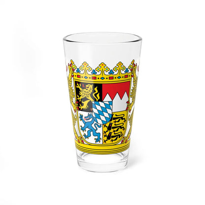 Coat of arms of Bavaria (Germany) (Coat of Arms) Pint Glass 16oz 16oz - Go Mug Yourself