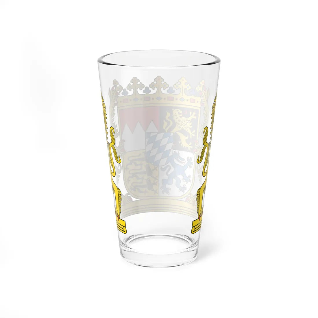 Coat of arms of Bavaria (Germany) (Coat of Arms) Pint Glass 16oz - Go Mug Yourself