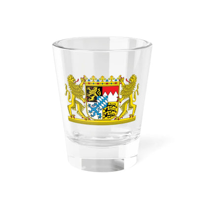 Coat of arms of Bavaria (Germany) (Coat of Arms) Shot Glass 1.5oz 1.5oz - Go Mug Yourself