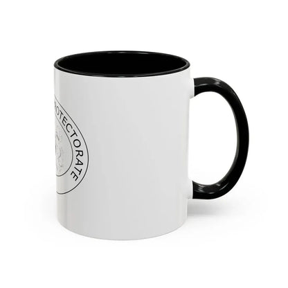 Coat of arms of Bechuanaland Protectorate - Accent Coffee Mug - Go Mug Yourself