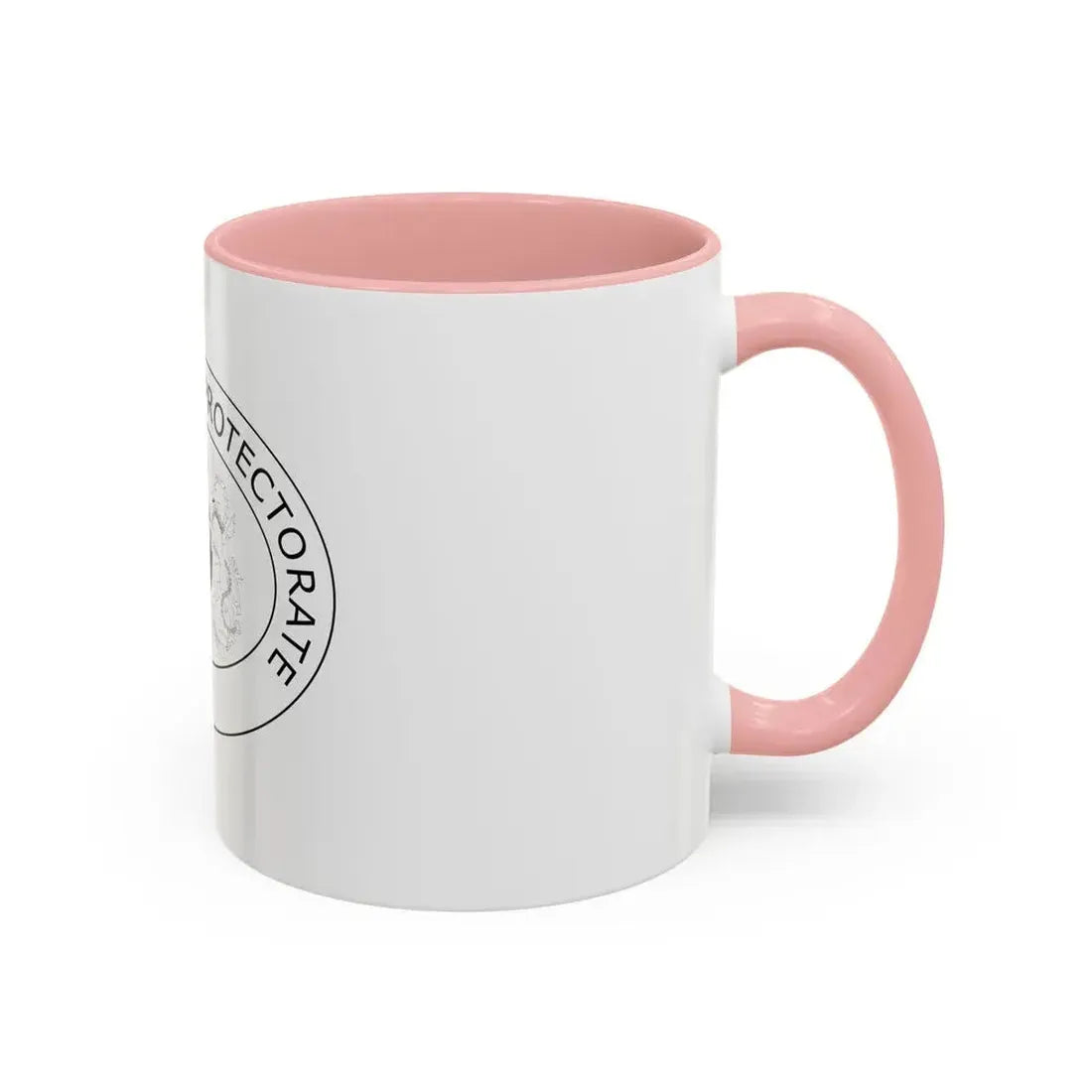 Coat of arms of Bechuanaland Protectorate - Accent Coffee Mug - Go Mug Yourself