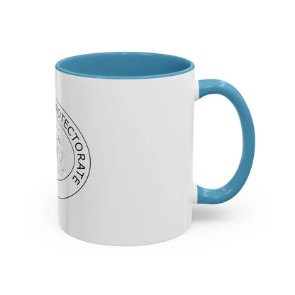 Coat of arms of Bechuanaland Protectorate - Accent Coffee Mug - Go Mug Yourself