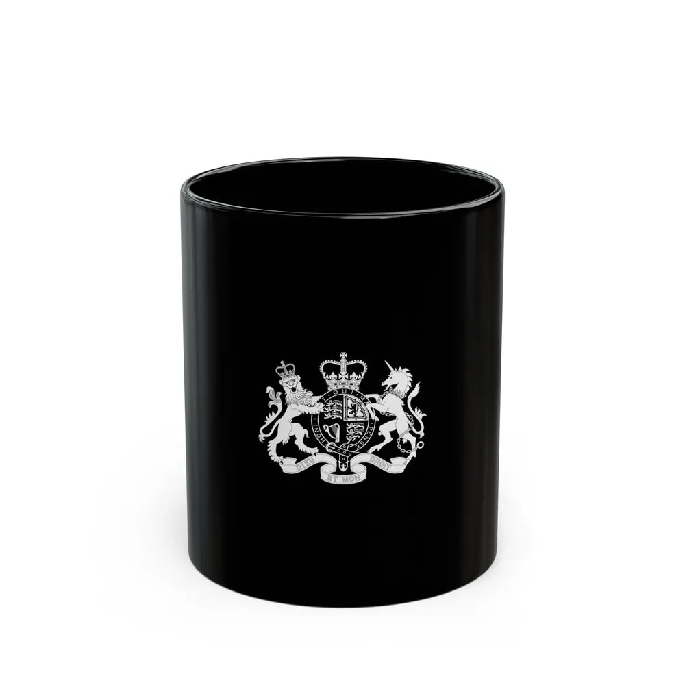 Coat of arms of Bechuanaland Protectorate - Black Coffee Mug-11oz-Go Mug Yourself