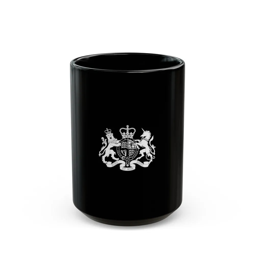 Coat of arms of Bechuanaland Protectorate - Black Coffee Mug-15oz-Go Mug Yourself