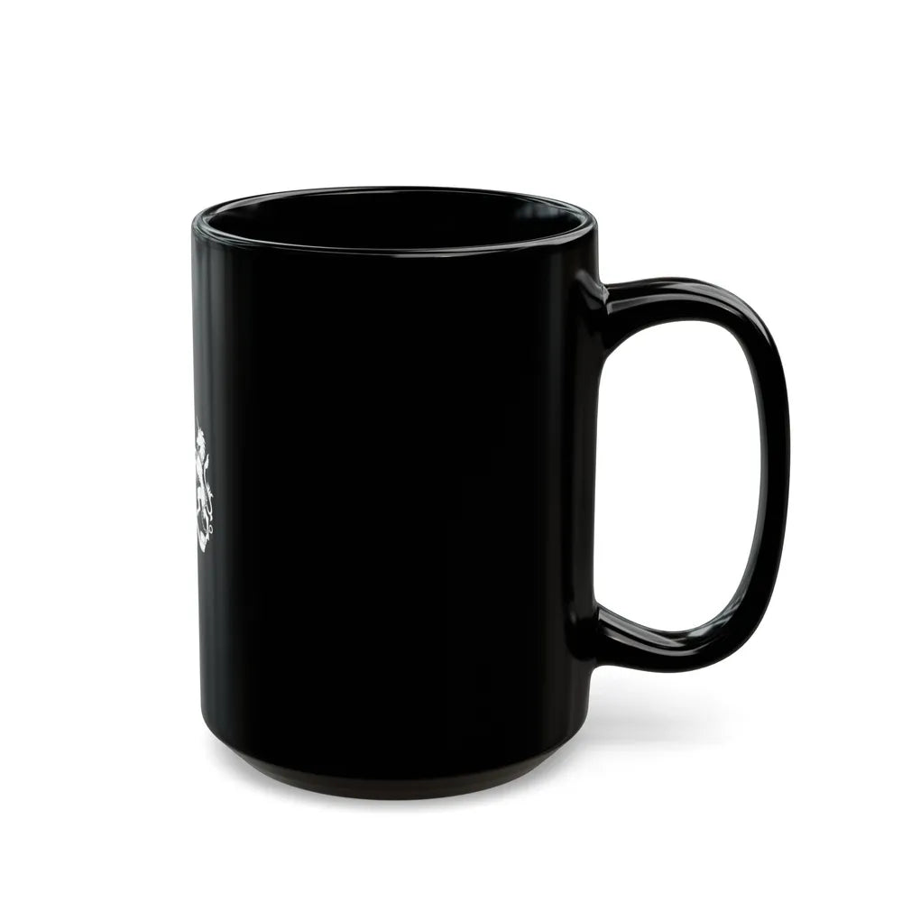 Coat of arms of Bechuanaland Protectorate - Black Coffee Mug-Go Mug Yourself