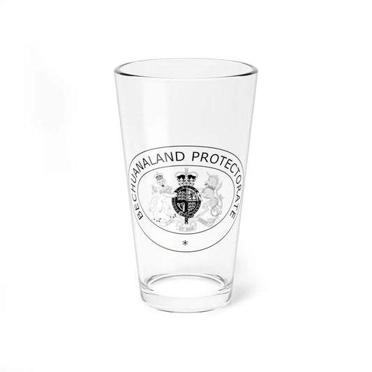 Coat of arms of Bechuanaland Protectorate - Pint Glass 16oz-16oz-Go Mug Yourself