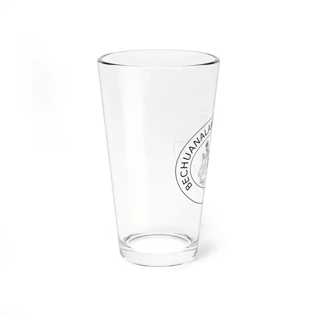 Coat of arms of Bechuanaland Protectorate - Pint Glass 16oz - Go Mug Yourself