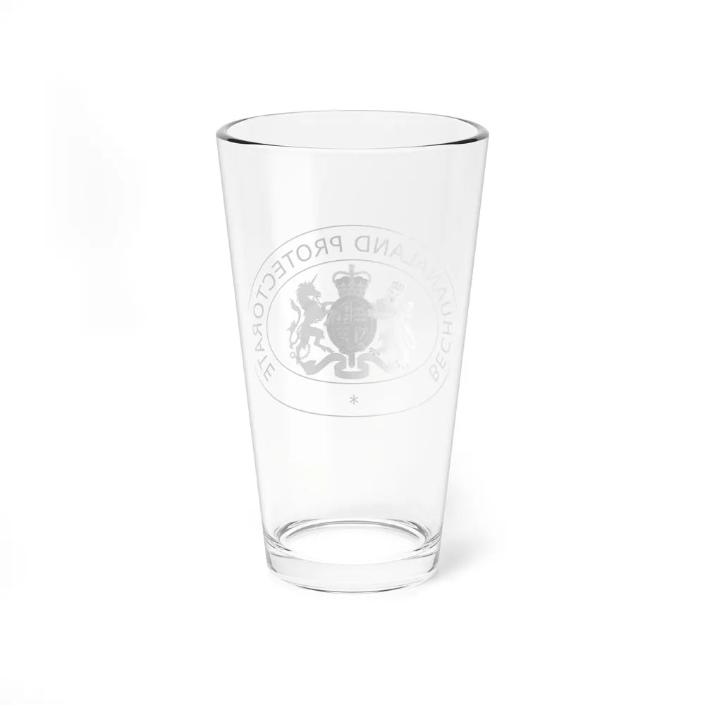 Coat of arms of Bechuanaland Protectorate - Pint Glass 16oz-Go Mug Yourself