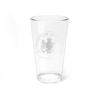 Coat of arms of Bechuanaland Protectorate - Pint Glass 16oz - Go Mug Yourself