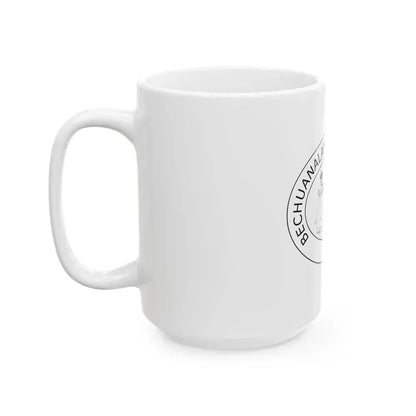 Coat of arms of Bechuanaland Protectorate - White Coffee Mug - Go Mug Yourself