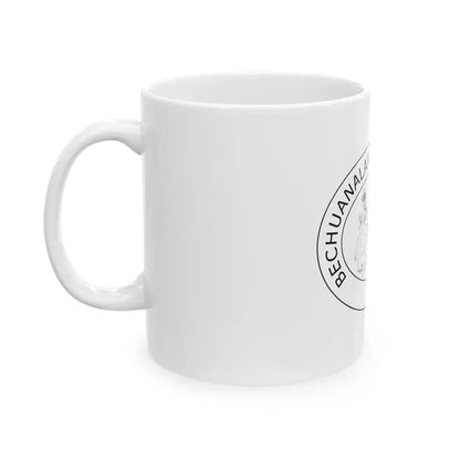 Coat of arms of Bechuanaland Protectorate - White Coffee Mug - Go Mug Yourself