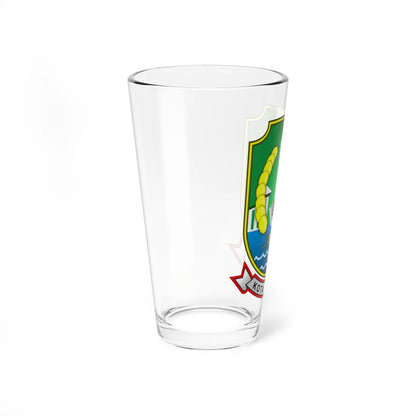 Coat of arms of Bekasi (Indonesia) (Coat of Arms) Pint Glass 16oz - Go Mug Yourself