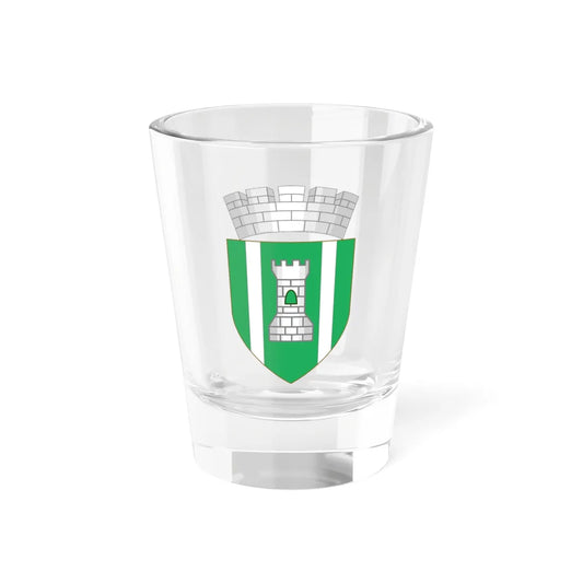 Coat of arms of Bel Air Maryland (United States) (Coat of Arms) Shot Glass 1.5oz 1.5oz - Go Mug Yourself