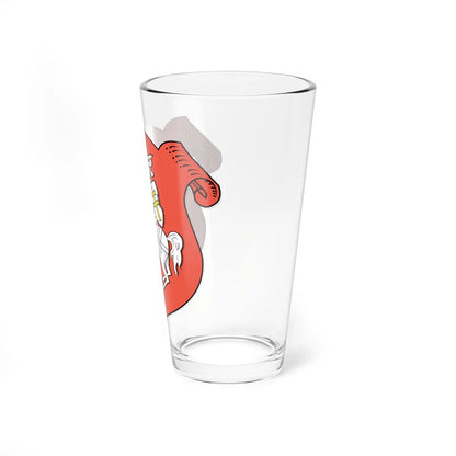 Coat of arms of Belarus 1918 Void Bun Remix 2022 (Belarus) (Coat of Arms) Pint Glass 16oz - Go Mug Yourself