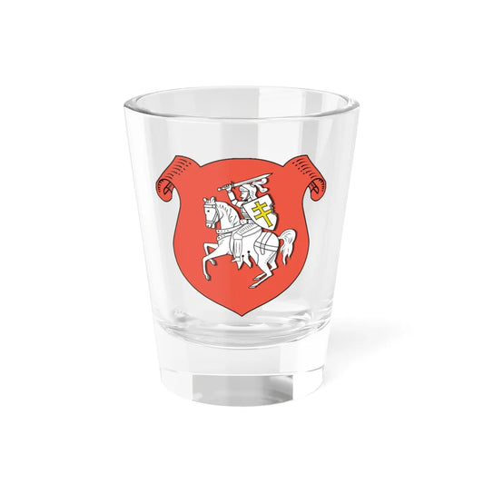Coat of arms of Belarus 1918 Void Bun Remix 2022 (Belarus) (Coat of Arms) Shot Glass 1.5oz 1.5oz - Go Mug Yourself