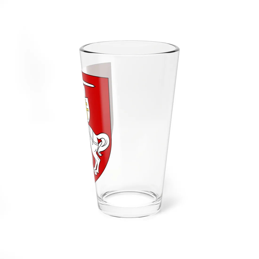 Coat of arms of Belarus 1991-1995 (Belarus) (Coat of Arms) Pint Glass 16oz - Go Mug Yourself