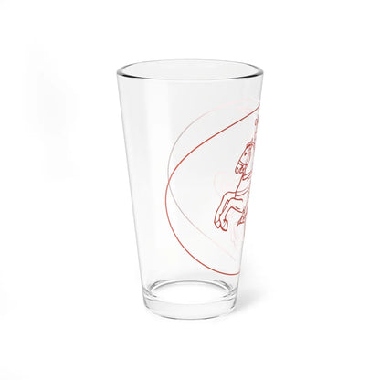 Coat of arms of Belarus 1991-1995 on banknote 1 (Belarus) (Coat of Arms) Pint Glass 16oz - Go Mug Yourself
