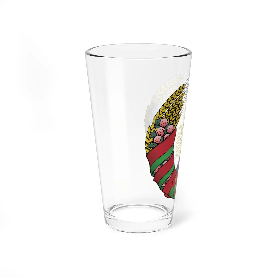 Coat of arms of Belarus (Belarus) (Coat of Arms) Pint Glass 16oz - Go Mug Yourself