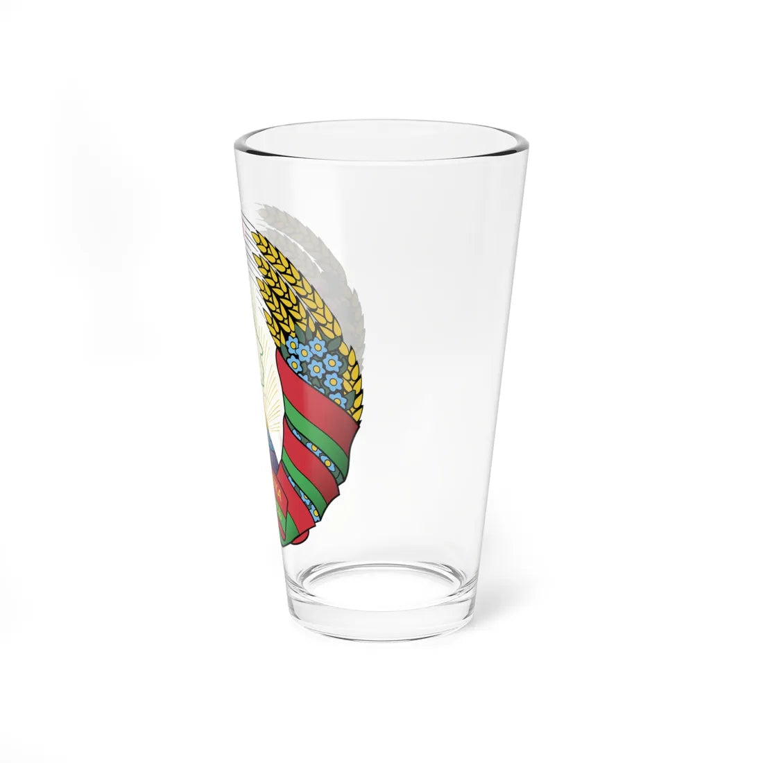 Coat of arms of Belarus (Belarus) (Coat of Arms) Pint Glass 16oz - Go Mug Yourself
