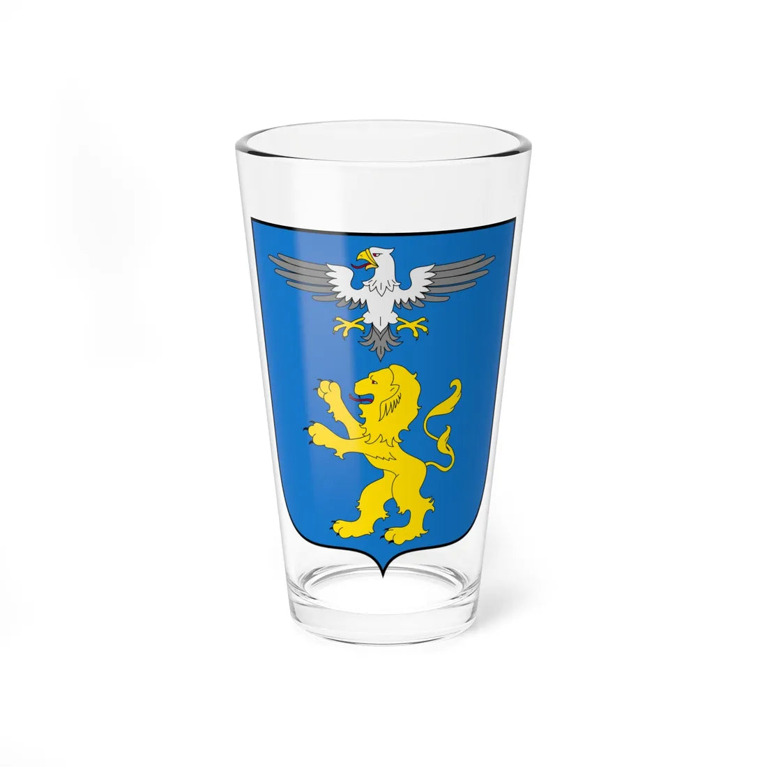 Coat of Arms of Belgorod 1994 (Russia) (Coat of Arms) Pint Glass 16oz 16oz - Go Mug Yourself