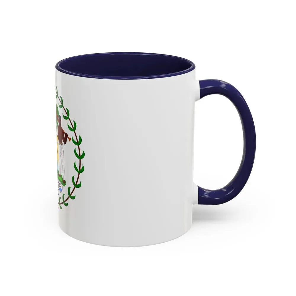 Coat of arms of Belize (1981-2019) - Accent Coffee Mug - Go Mug Yourself