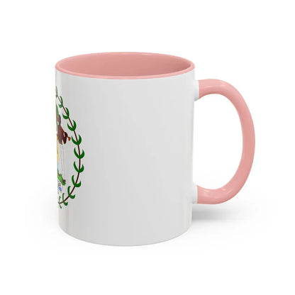 Coat of arms of Belize (1981-2019) - Accent Coffee Mug - Go Mug Yourself