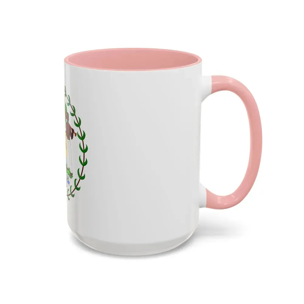 Coat of arms of Belize (1981-2019) - Accent Coffee Mug - Go Mug Yourself