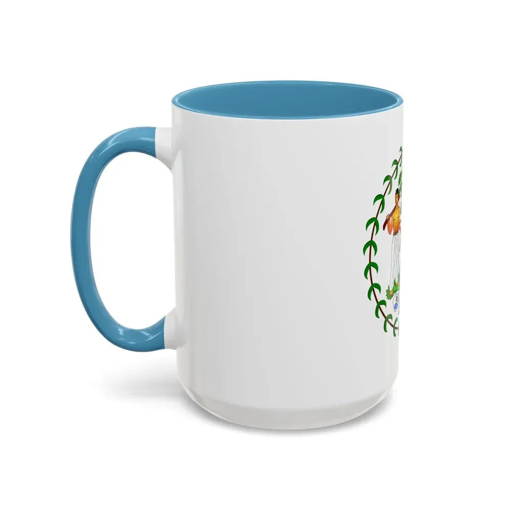 Coat of arms of Belize (1981-2019) - Accent Coffee Mug - Go Mug Yourself