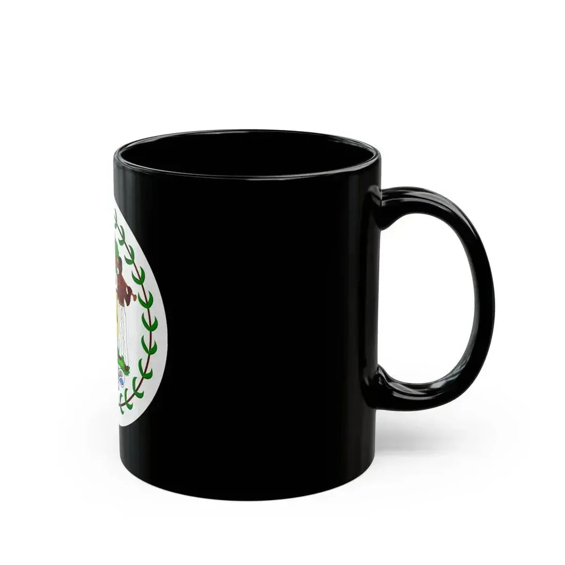 Coat of arms of Belize (1981-2019) - Black Coffee Mug - Go Mug Yourself