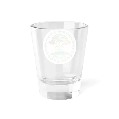 Coat of arms of Belize (1981-2019) - Shot Glass 1.5oz - Go Mug Yourself