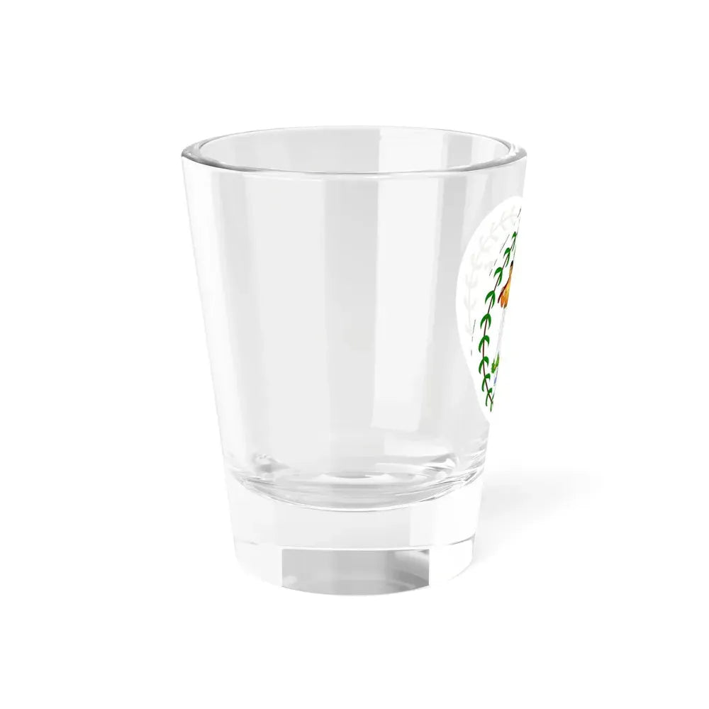 Coat of arms of Belize (1981-2019) - Shot Glass 1.5oz - Go Mug Yourself